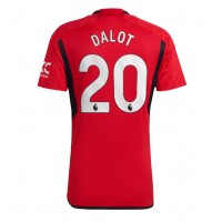 Manchester United Diogo Dalot #20 Heimtrikot 2023-24 Kurzarm